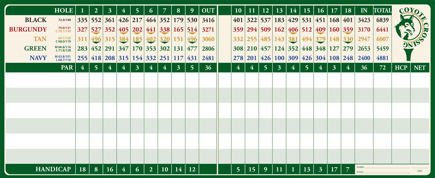 scorecard